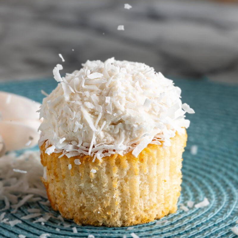 Vegan Coconut Cupcake