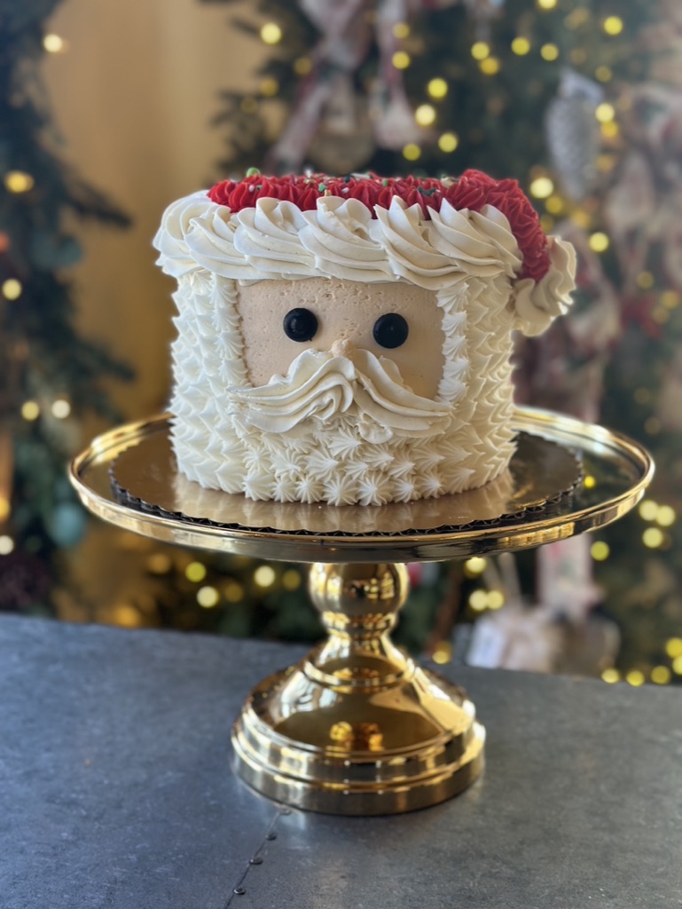 Santa Face Cake