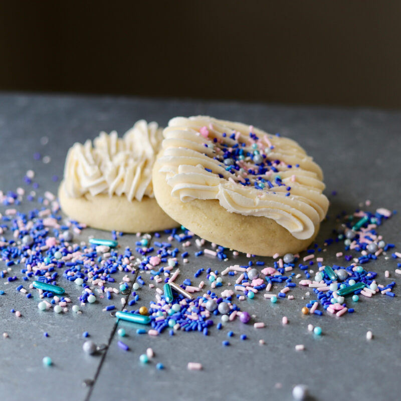 Gluten Free Iced Sugar Cookie