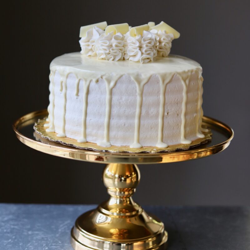 White Chocolate Mousse Cake