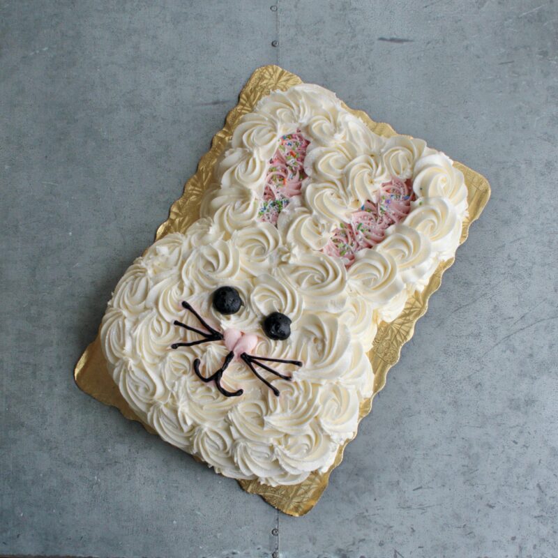 Bunny Face Cake