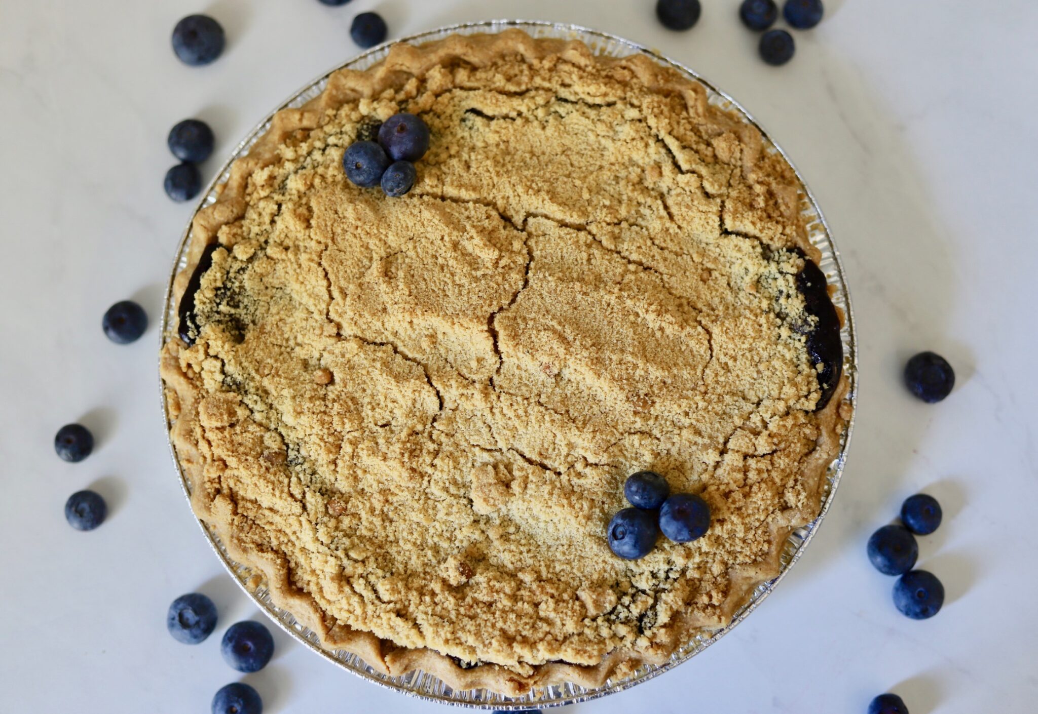 Blueberry Crumb Pie Desserts Etc