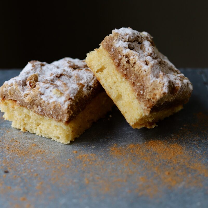 Crumb Cake Slice